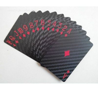 carbon fiber poker cards playing cards 2016 new design