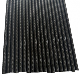 Glossy carbon fiber fabric