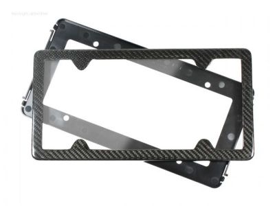 carbon fiber lisence plate