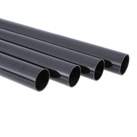 Glossy Round Tube Twill Plain Carbon Fiber Tube Carbon Fiber Connector